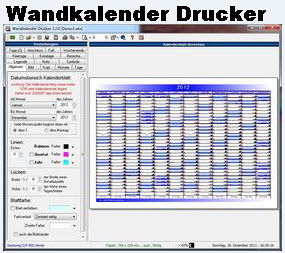 Wandkalender Drucker 3.3.0 - German
